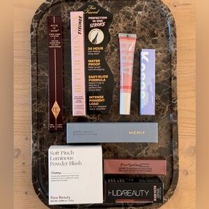 NWT makeup bundle//rare beauty, too faced, charlotte tilbury & more